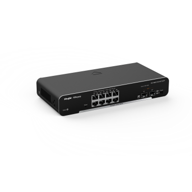 10-Port Gigabit Layer 2 Cloud Managed Non-PoE Switch (Reyee) | RG-NBS3100-8GT2SFP