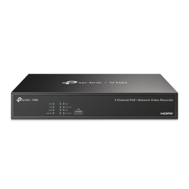 VIGI NVR1004H-4P | VIGI 4 Channel PoE+ Network Video Recorder